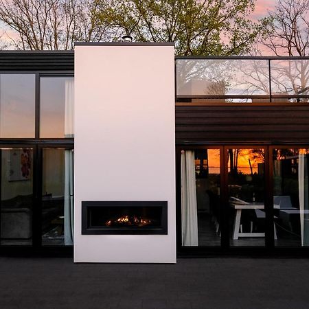 Cube Elite Mit Meerblick Am Strand Im Europarcs Bad Hoophuizen هولْسْهورست المظهر الخارجي الصورة